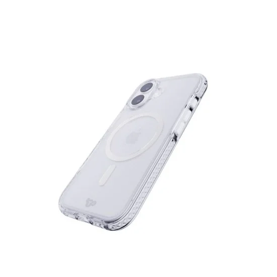 Tech21 Apple Iphone 17 Evocrystal W/Magsafe-Clear/Metalic Silver
